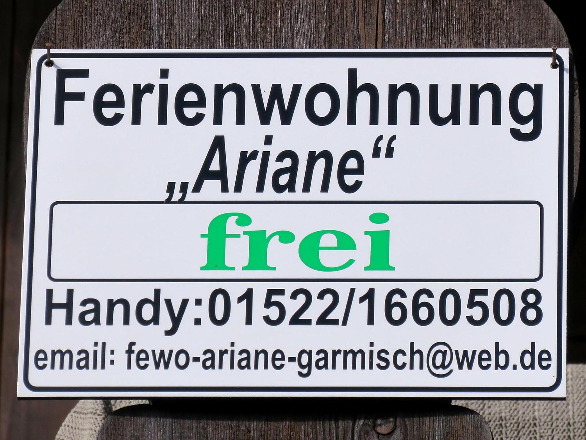 Ferienwohnung Ariane Garmisch-Partenkirchen Dış mekan fotoğraf